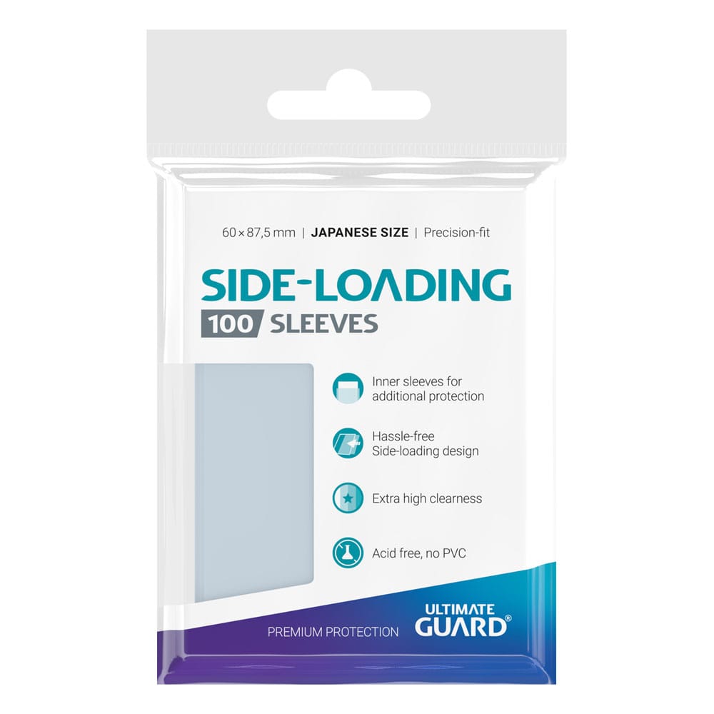 Ultimate Guard Precise Fit Sleeves Japanese Size 100 Side Loading Ultimate Guard