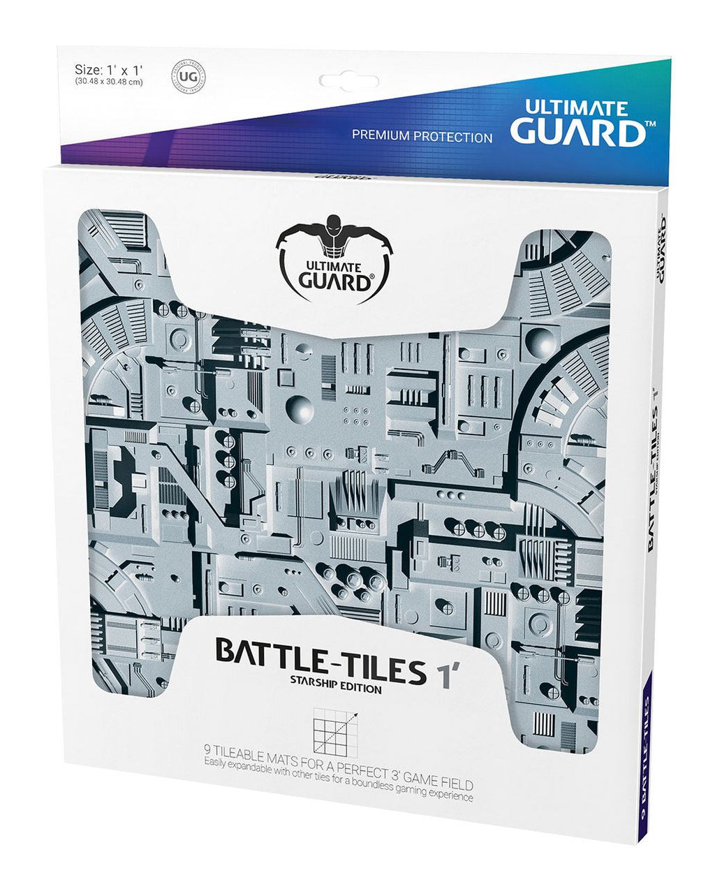 Ultimate Guard Battle Tiles 1' Starship 9 Ultimate Guard