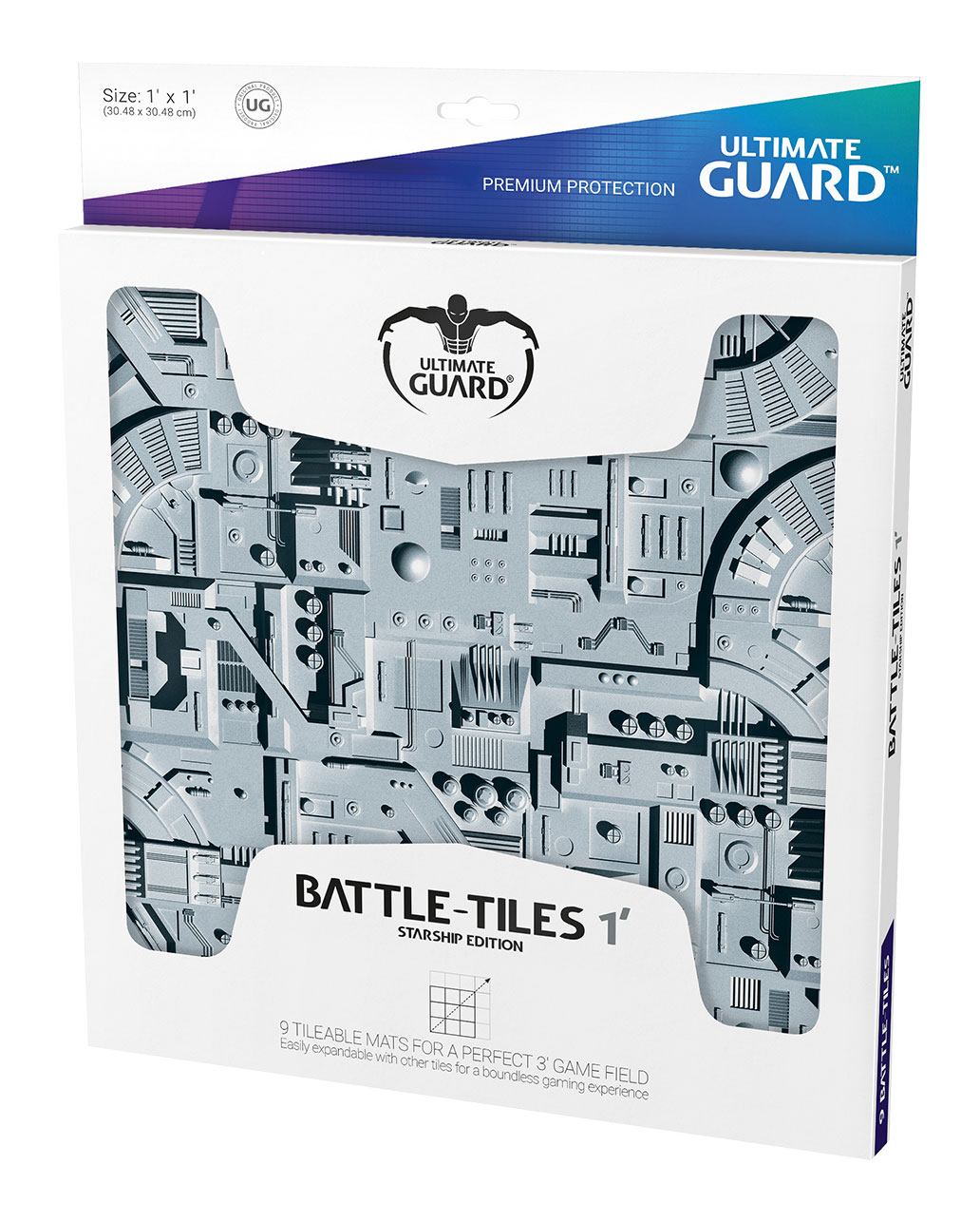 Ultimate Guard Battle Tiles 1' Starship 9 Ultimate Guard