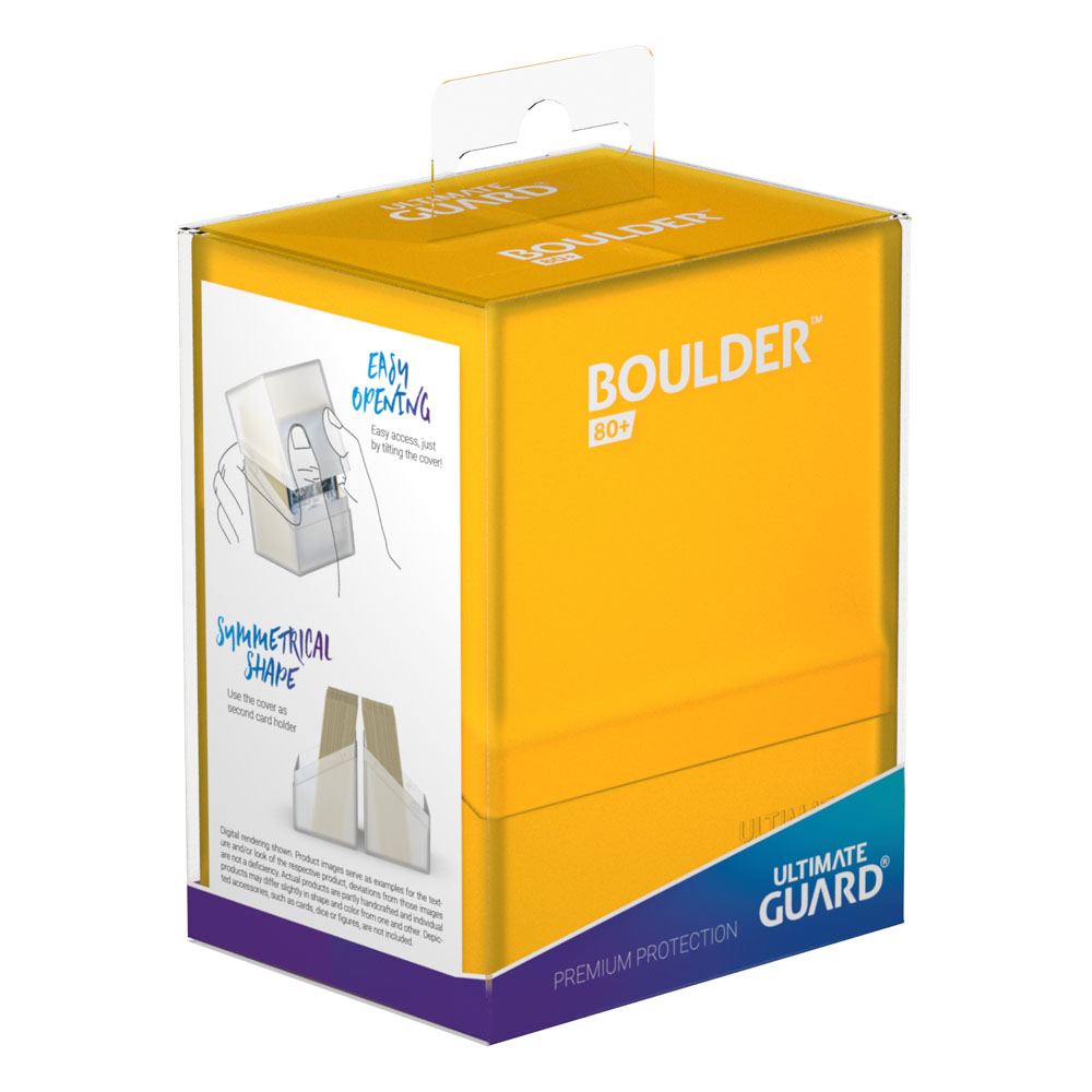 Ultimate Guard Boulder 80+ Amber Ultimate Guard