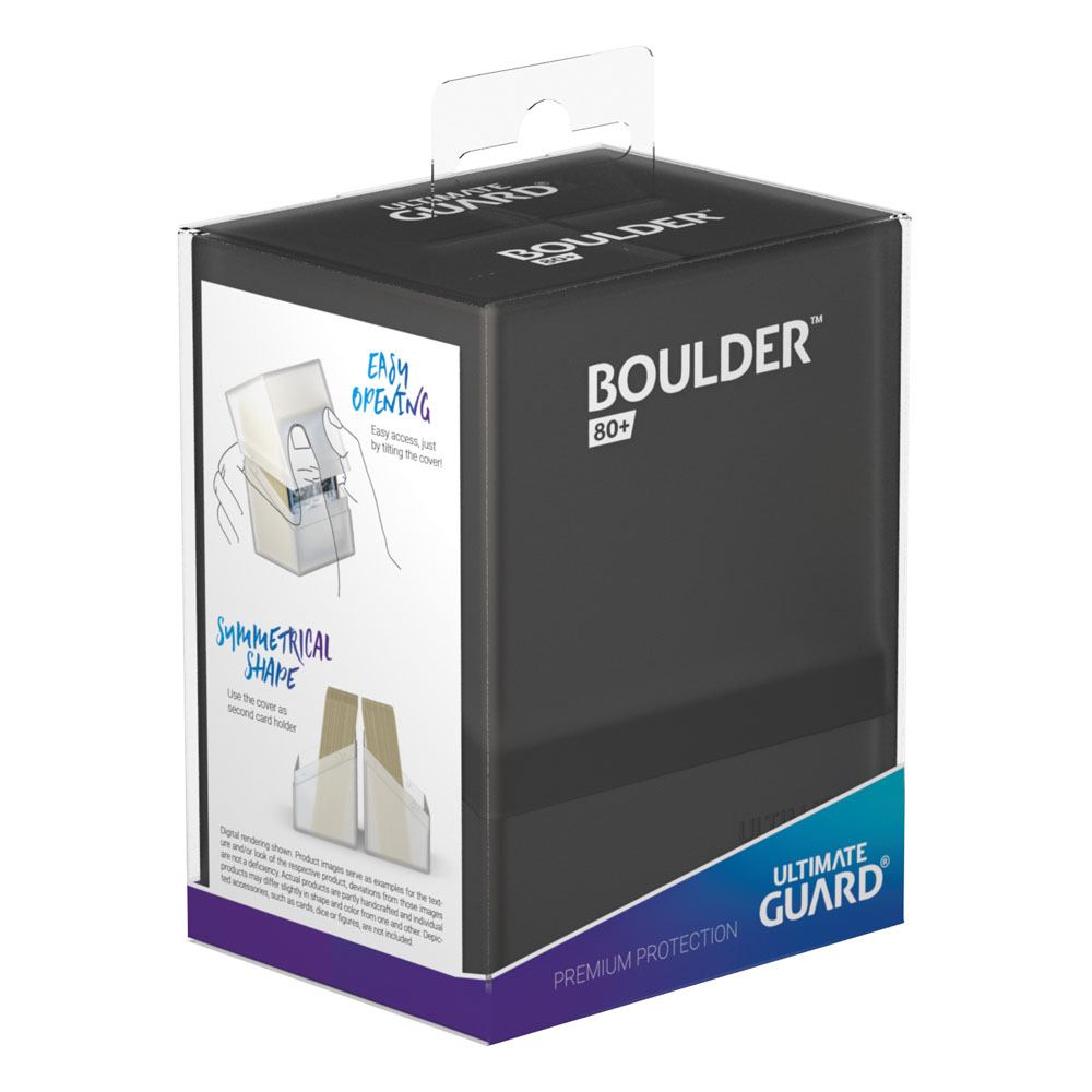 Ultimate Guard Boulder 80+ Onyx Ultimate Guard
