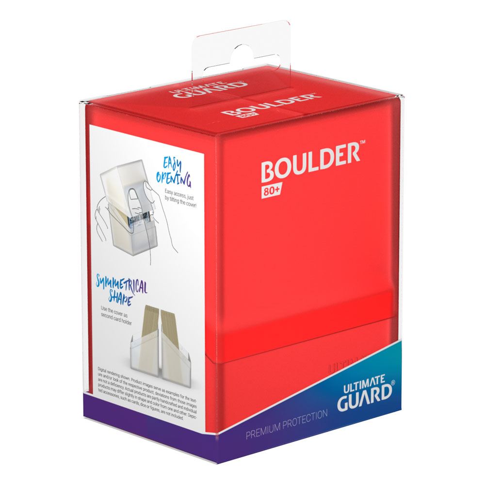 Ultimate Guard Boulder 80+ Ruby Ultimate Guard