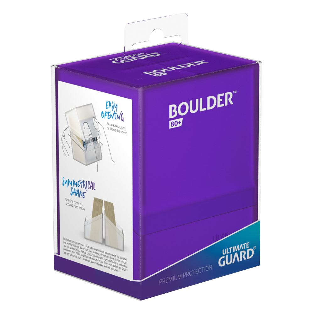 Ultimate Guard Boulder 80+ Amethyst Ultimate Guard
