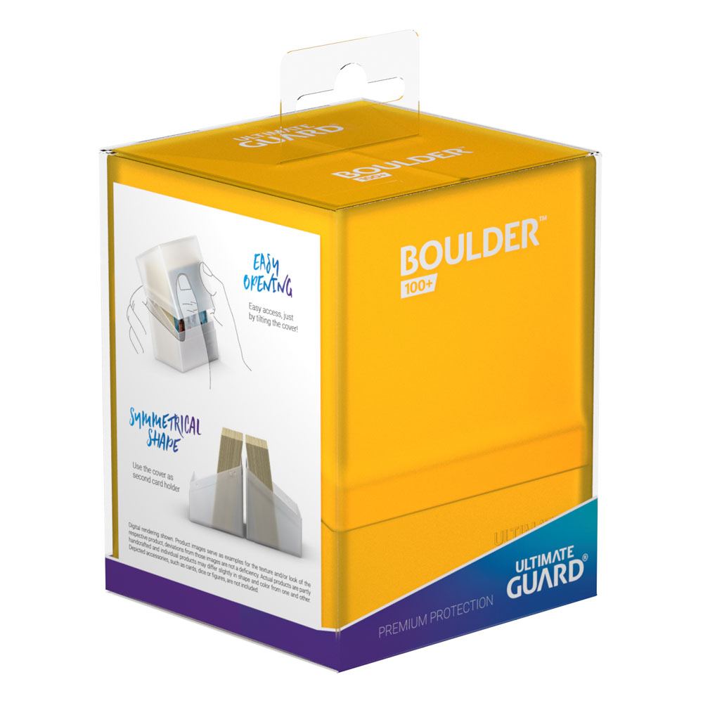 Ultimate Guard Boulder 100+ Amber Ultimate Guard
