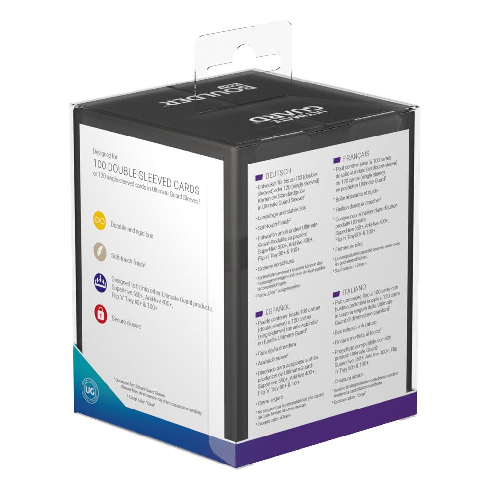 Ultimate Guard Boulder 100+ Onyx Ultimate Guard