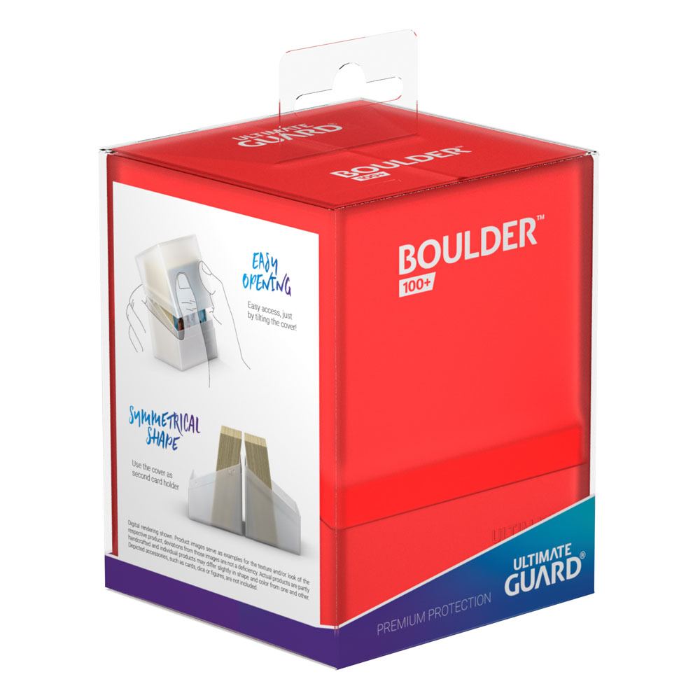 Ultimate Guard Boulder 100+ Ruby Ultimate Guard