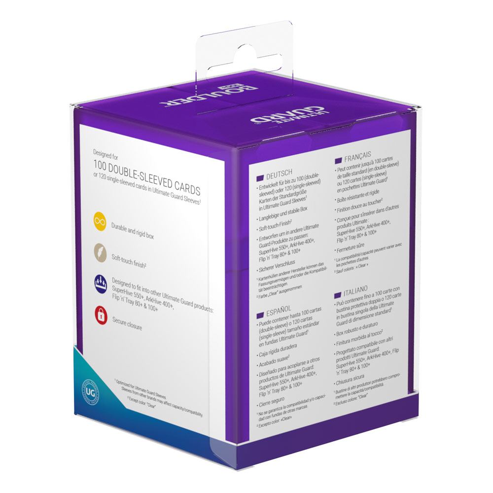 Ultimate Guard Boulder 100+ Amethyst Ultimate Guard