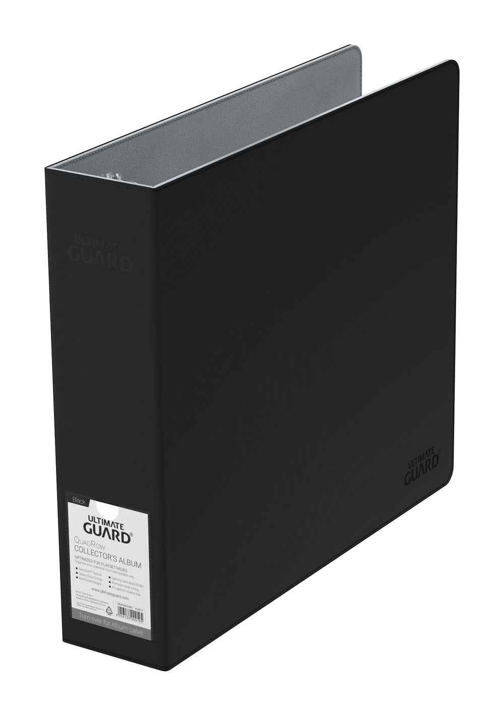 Ultimate Guard Collector's Album Xenoskin QuadRow Black Ultimate Guard