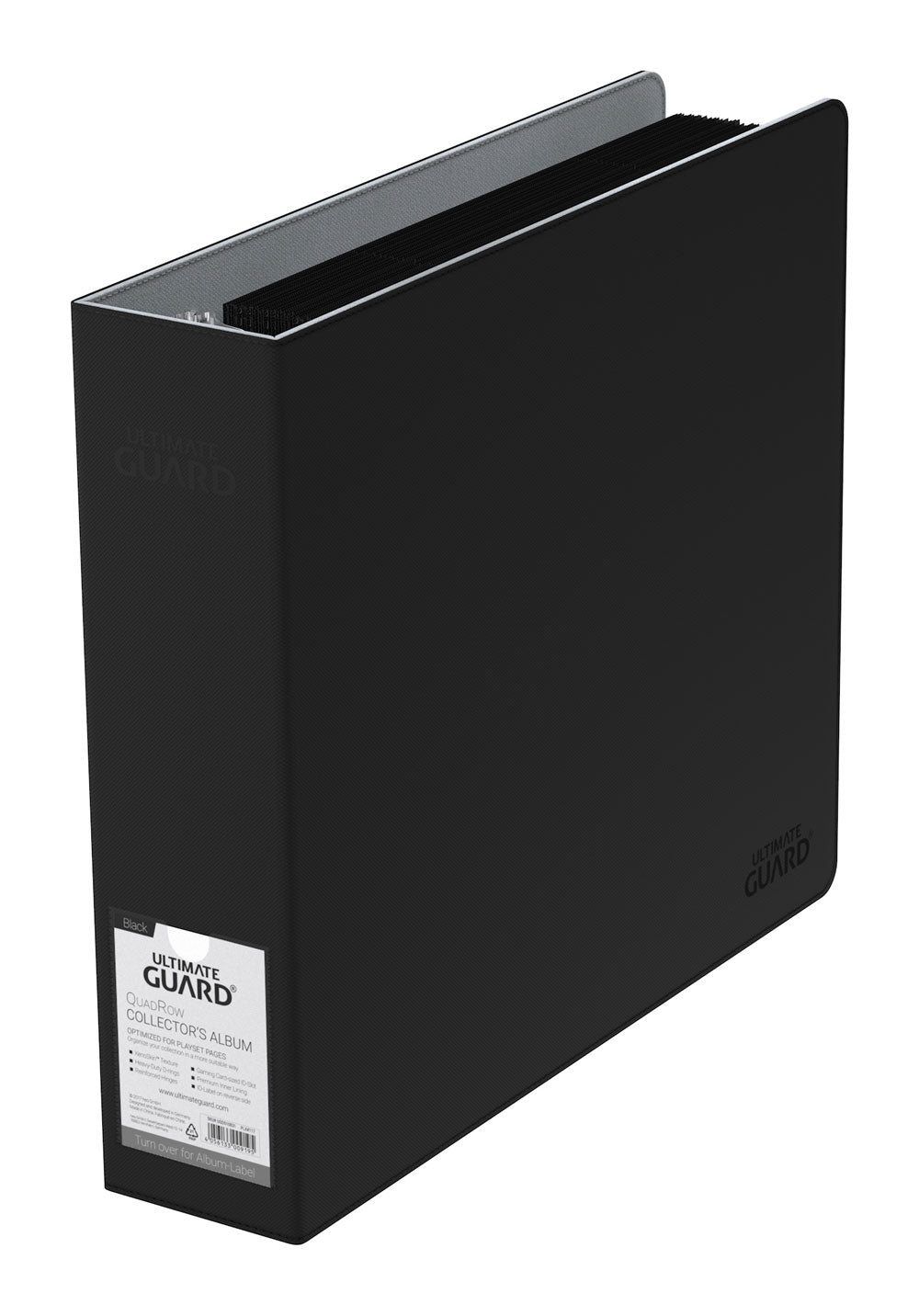 Ultimate Guard Collector's Album Xenoskin QuadRow Black Ultimate Guard