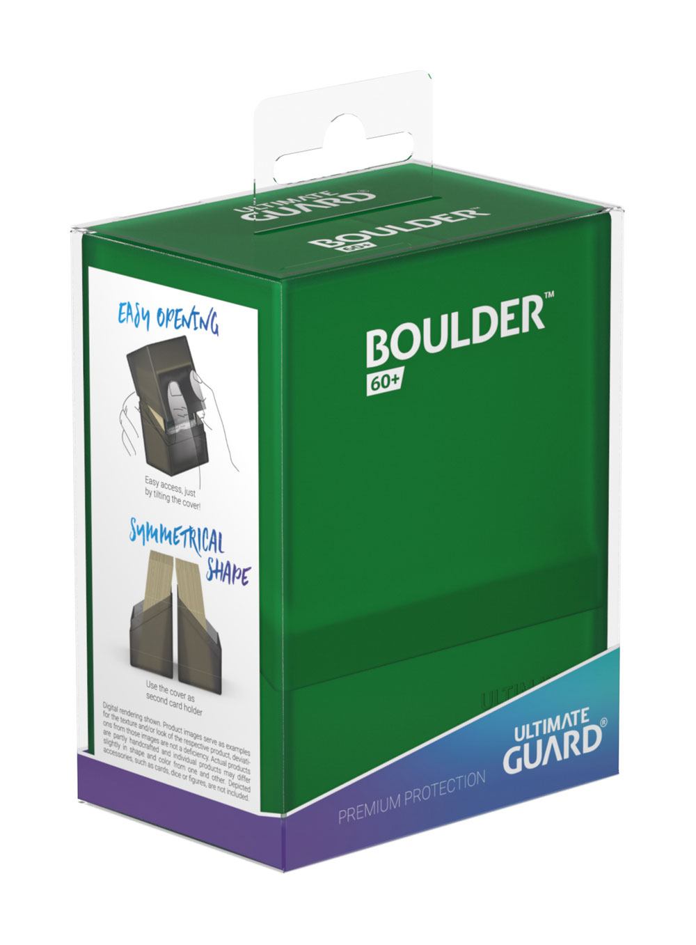 Ultimate Guard Boulder 60+ Emerald Ultimate Guard