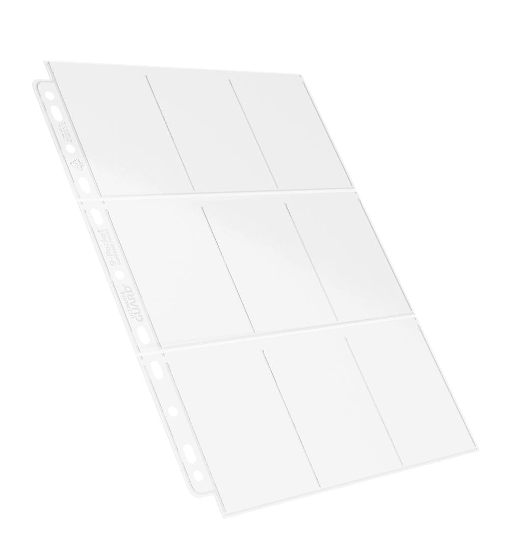 Ultimate Guard 9 Pocket Pages Top Loading 100 Transparent Ultimate Guard