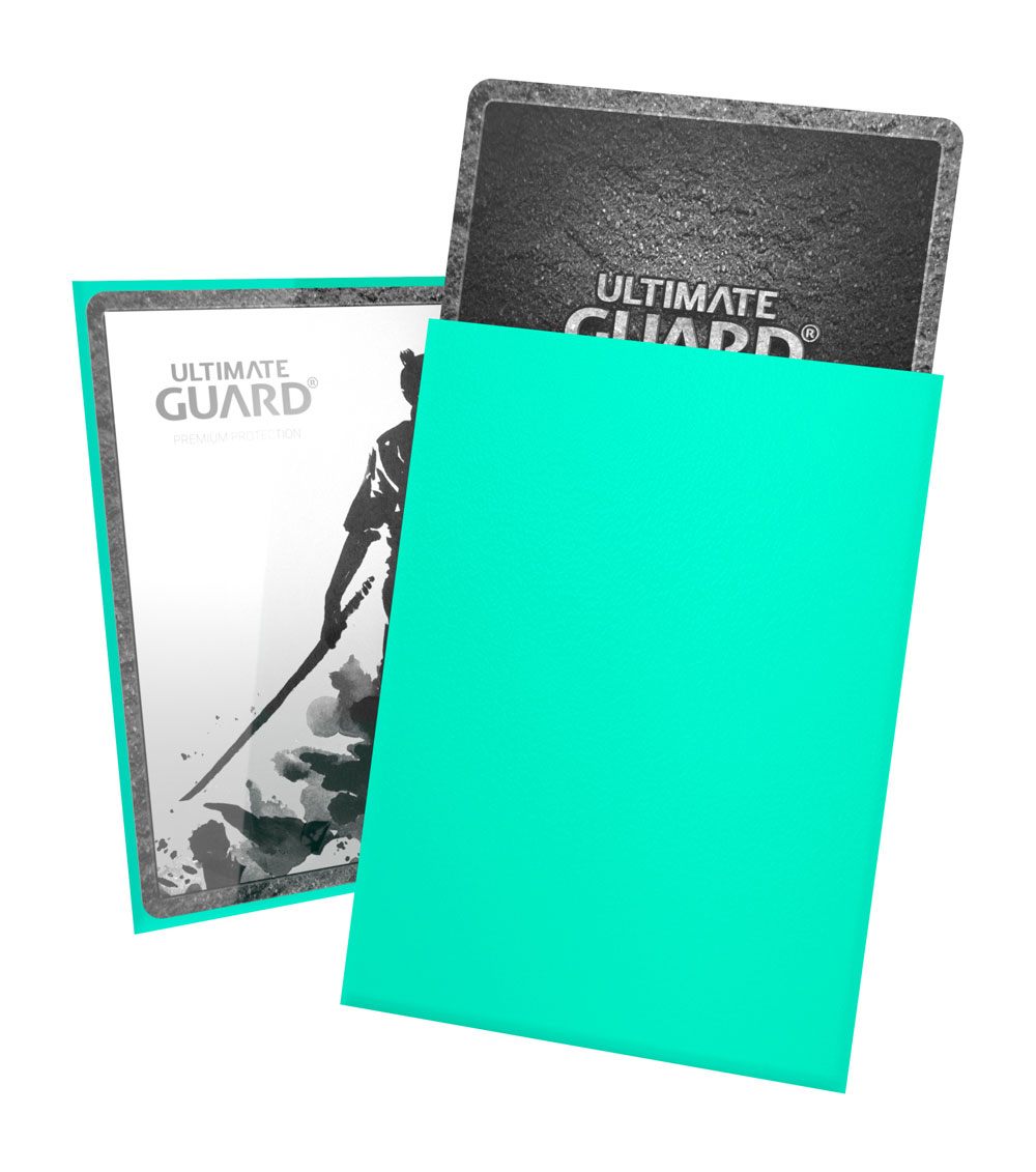 Ultimate Guard Katana Sleeves Standard Size 100 Turquoise Ultimate Guard