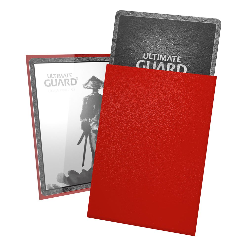 Ultimate Guard Katana Sleeves Japanese Size 60 Red Ultimate Guard