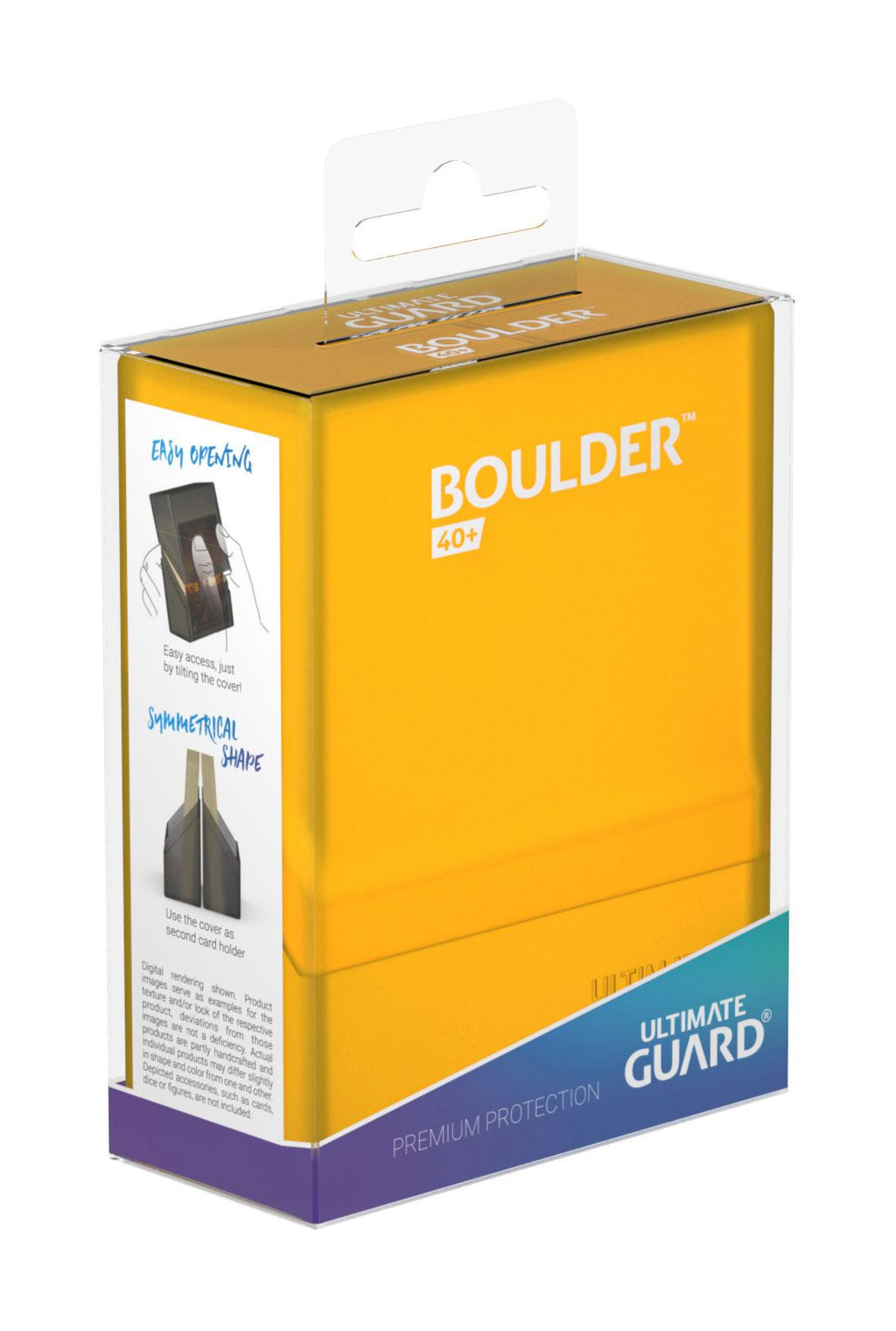 Ultimate Guard Boulder 40+ Amber Ultimate Guard