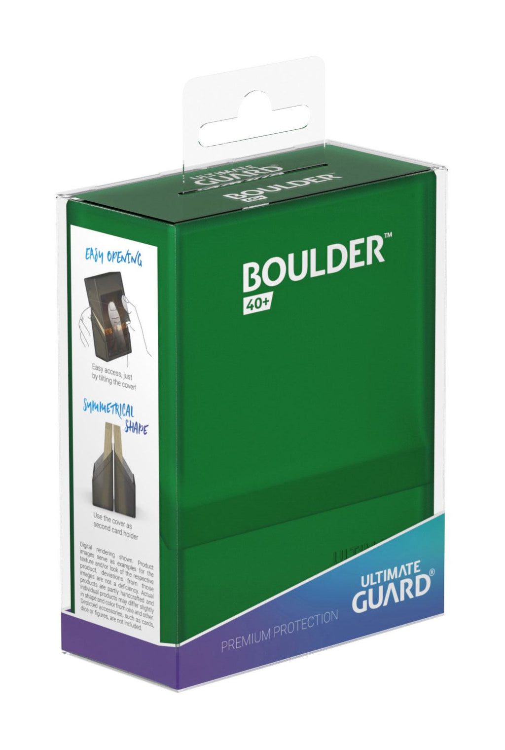Ultimate Guard Boulder 40+ Emerald Ultimate Guard