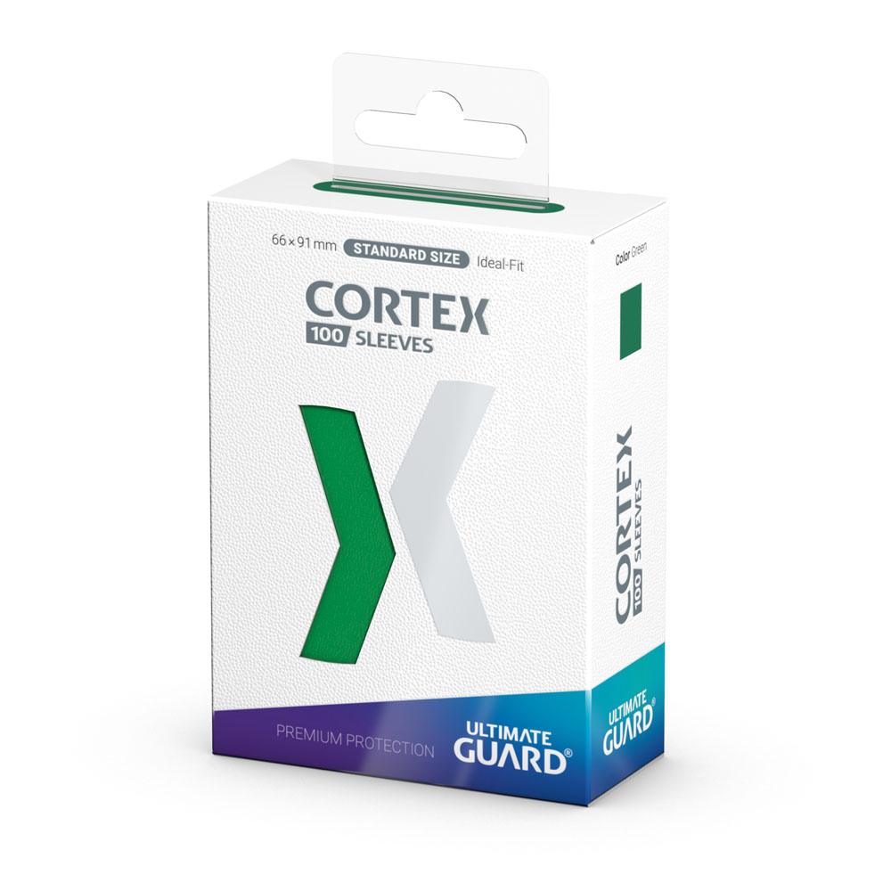 Ultimate Guard Cortex Sleeves Standard Size 100 Green Ultimate Guard