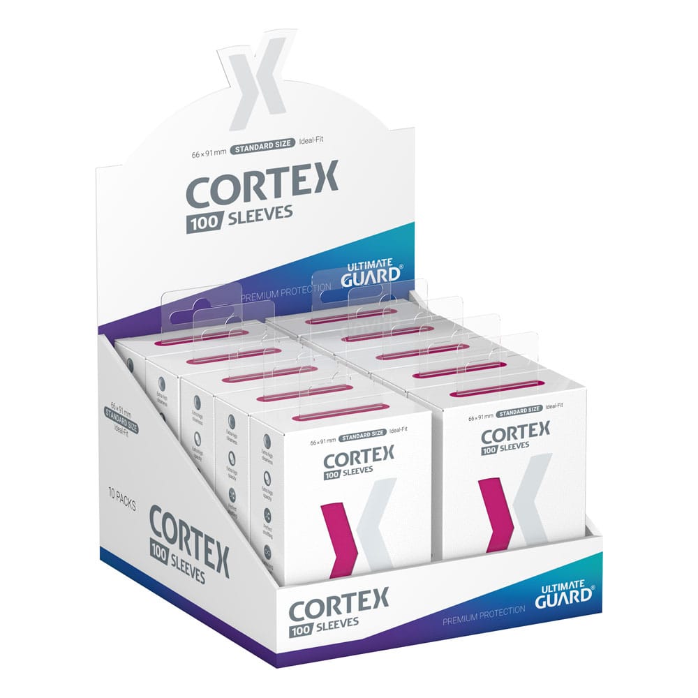 Ultimate Guard Cortex Sleeves Standard Size 100 Pink Ultimate Guard
