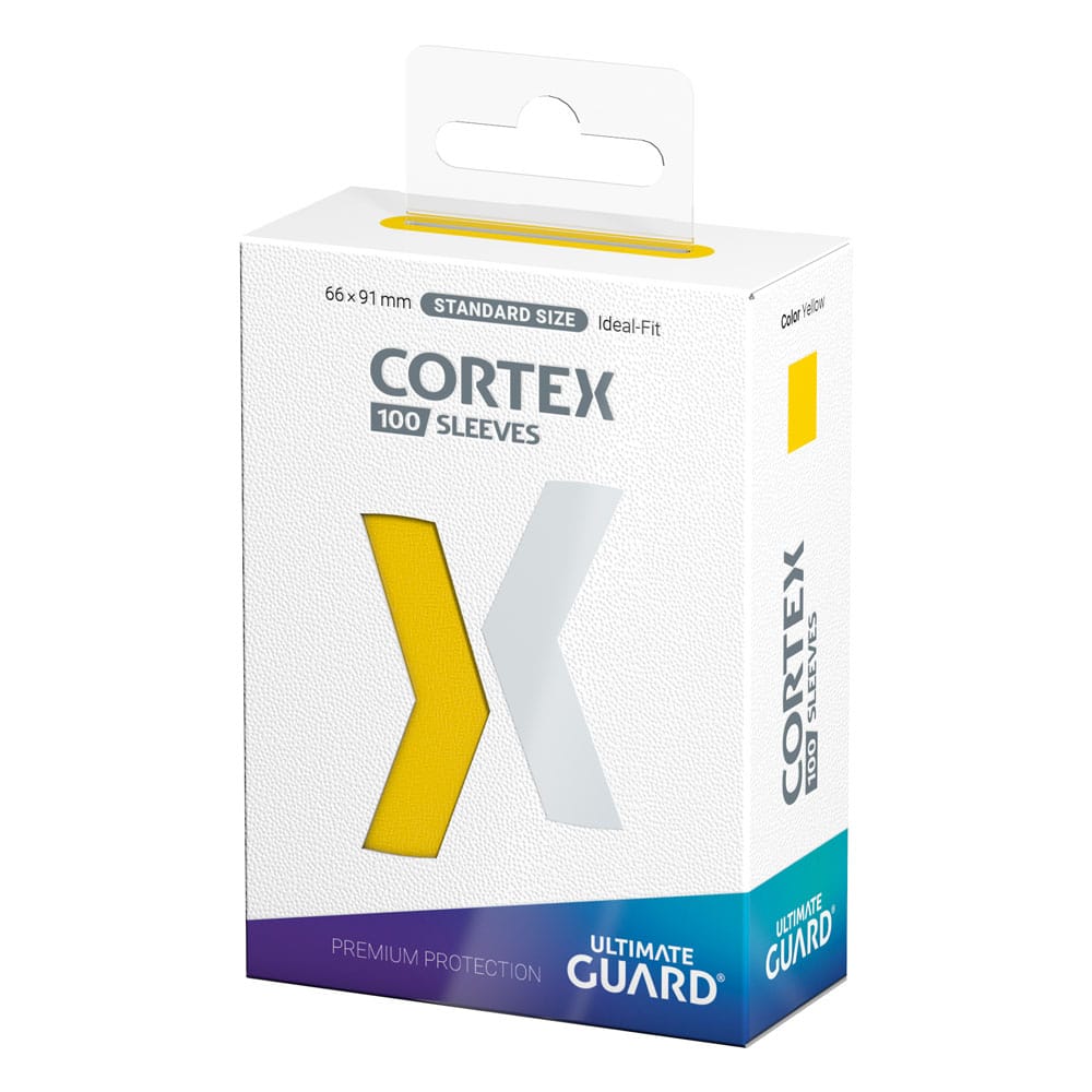 Ultimate Guard Cortex Sleeves Standard Size 100 Yellow Ultimate Guard