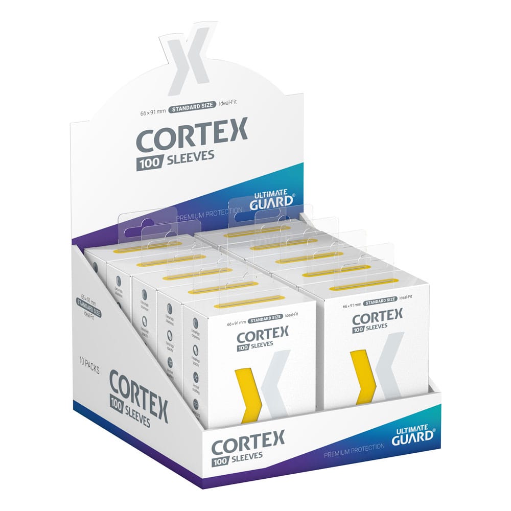 Ultimate Guard Cortex Sleeves Standard Size 100 Yellow Ultimate Guard