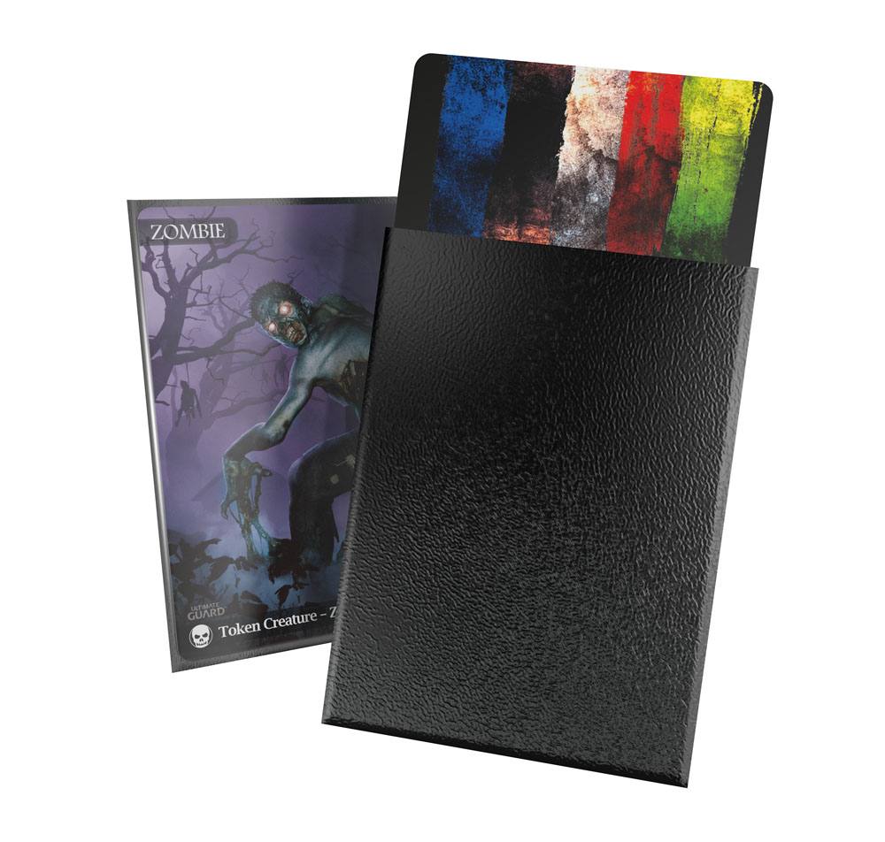 Ultimate Guard Cortex Sleeves Matte Standard Size 100 Black Ultimate Guard