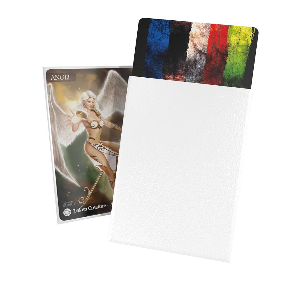 Ultimate Guard Cortex Sleeves Matte Standard Size 100 White Ultimate Guard