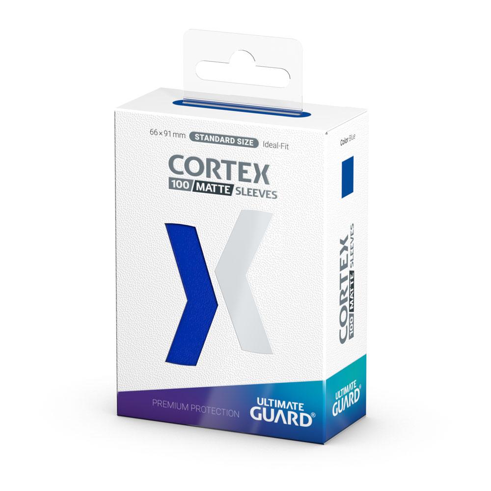 Ultimate Guard Cortex Sleeves Matte Standard Size 100 Blue Ultimate Guard