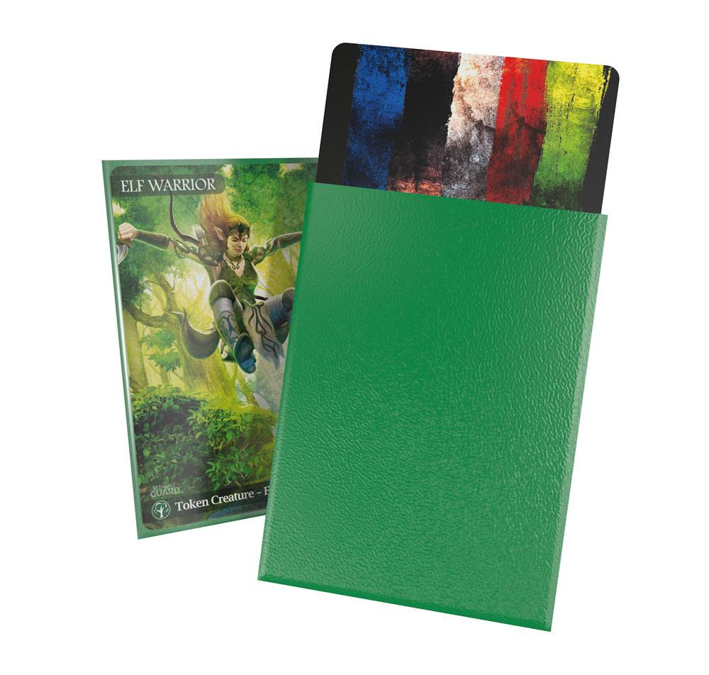 Ultimate Guard Cortex Sleeves Matte Standard Size 100 Green Ultimate Guard