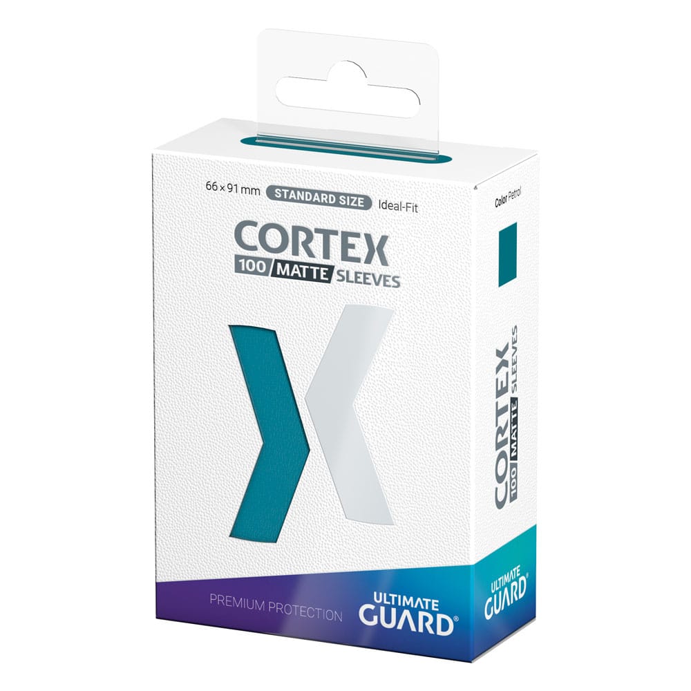 Ultimate Guard Cortex Sleeves Matte Standard Size 100 Petrol Ultimate Guard