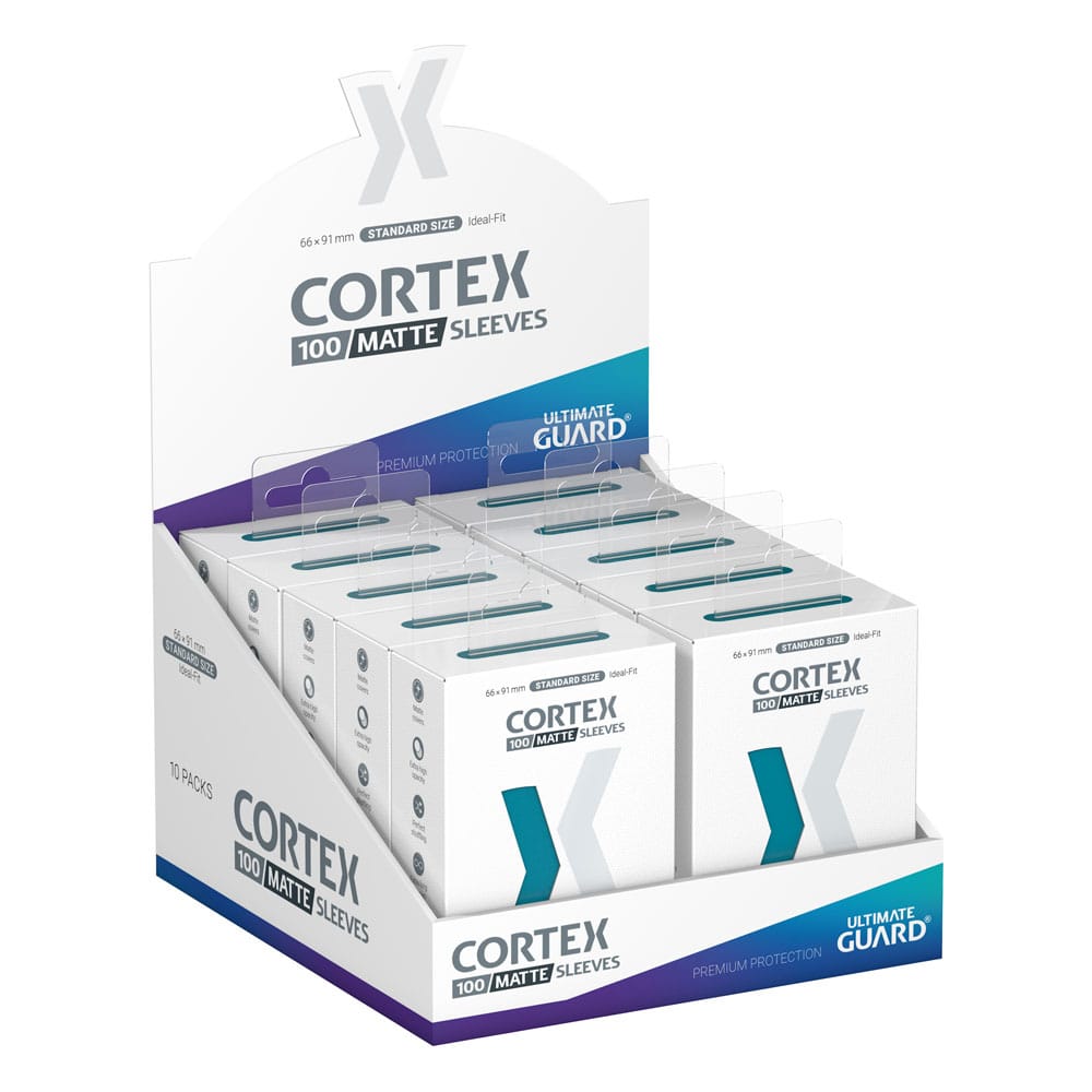Ultimate Guard Cortex Sleeves Matte Standard Size 100 Petrol Ultimate Guard