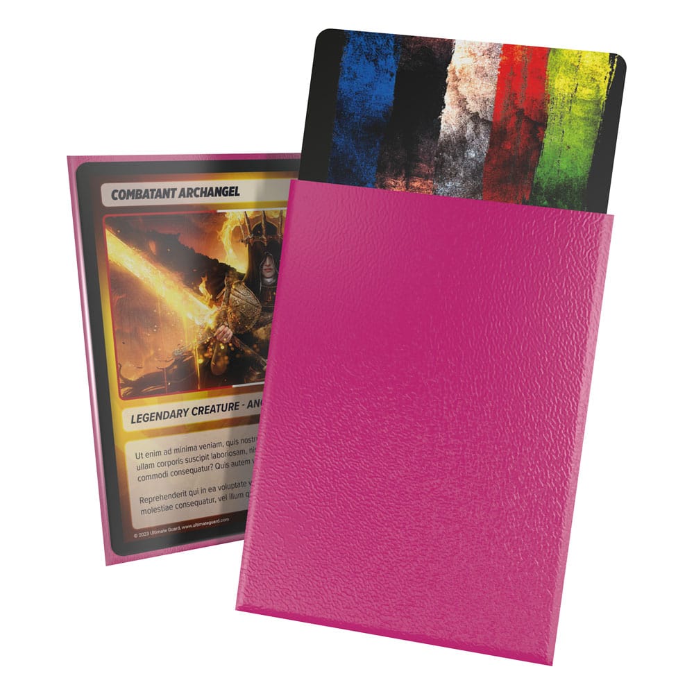 Ultimate Guard Cortex Sleeves Matte Standard Size 100 Pink Ultimate Guard