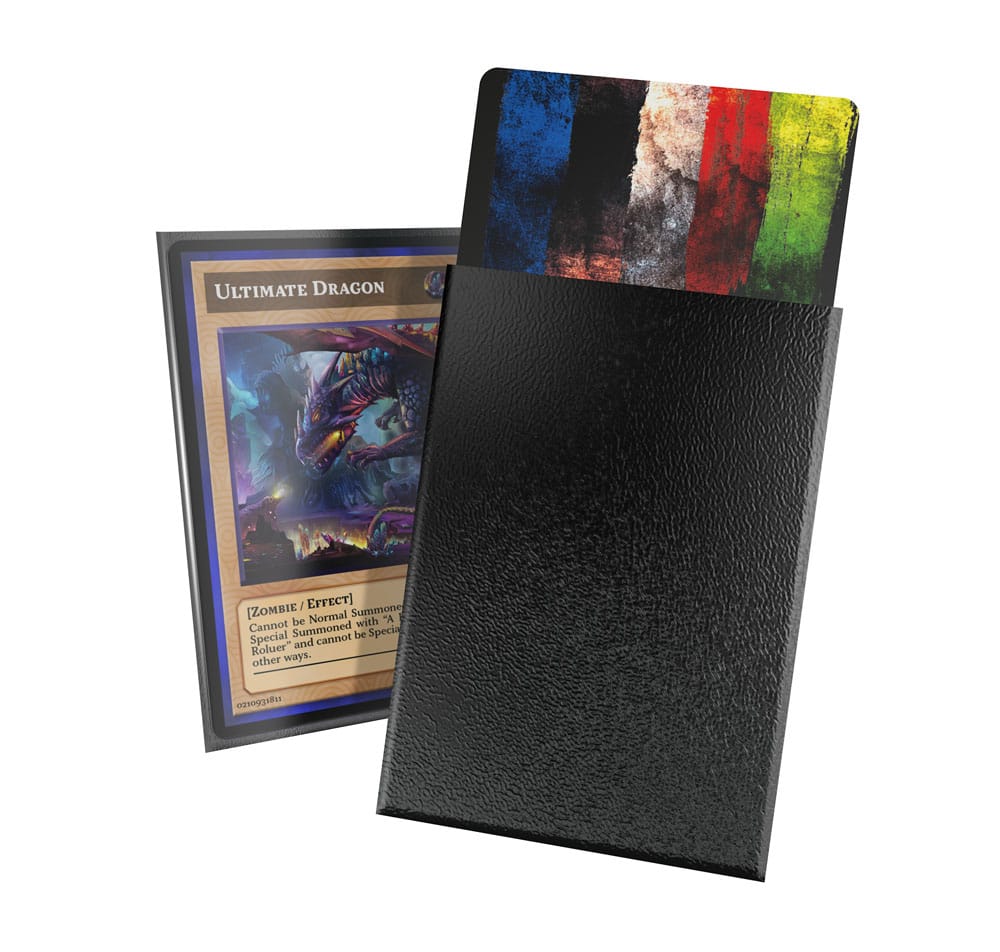 Ultimate Guard Cortex Sleeves Matte Japanese Size 60 Black Ultimate Guard