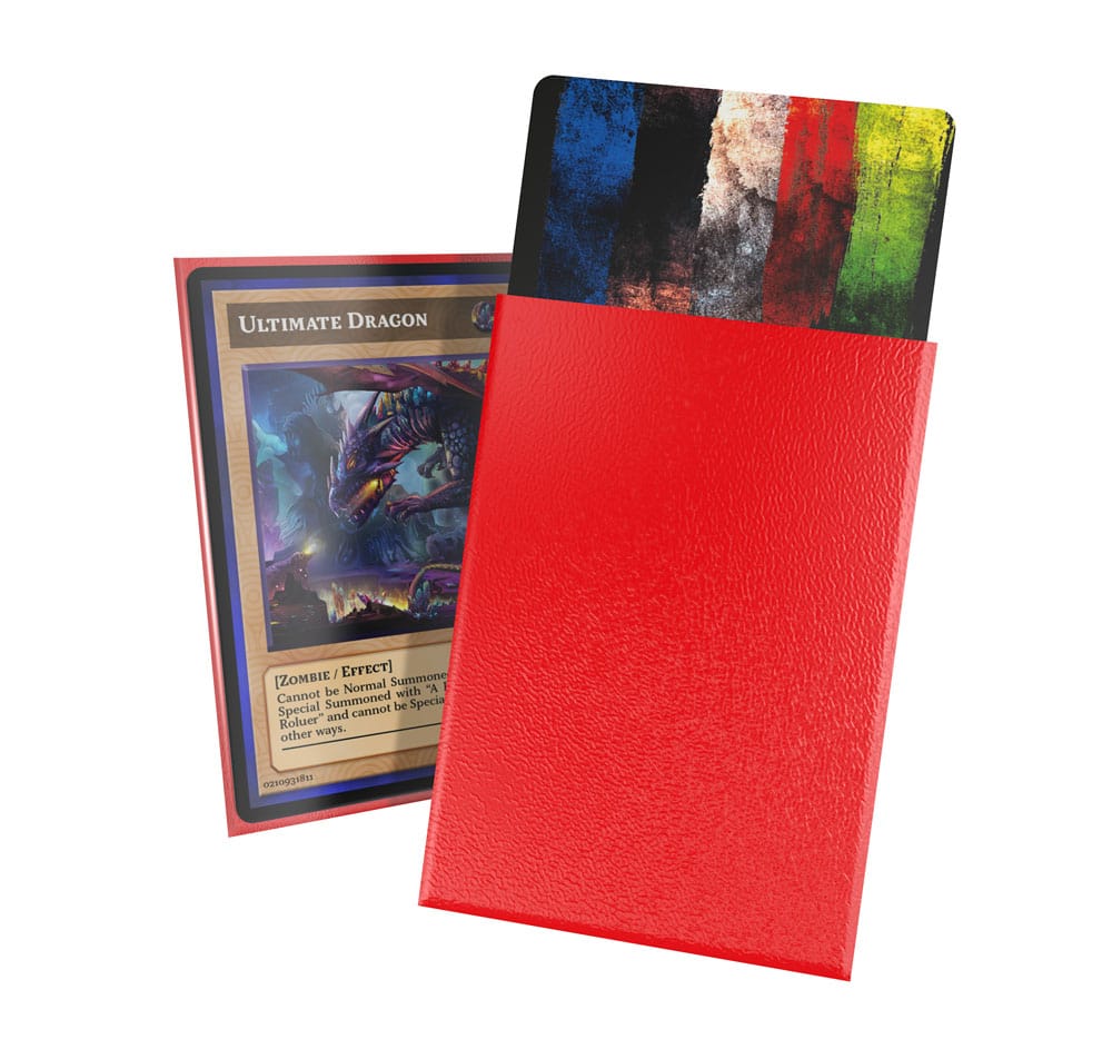 Ultimate Guard Cortex Sleeves Matte Japanese Size 60 Red Ultimate Guard