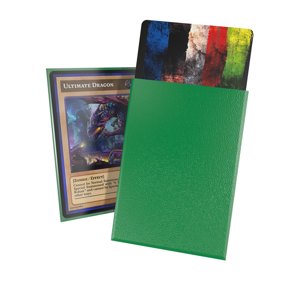 Ultimate Guard Cortex Sleeves Matte Japanese Size 60 Green Ultimate Guard