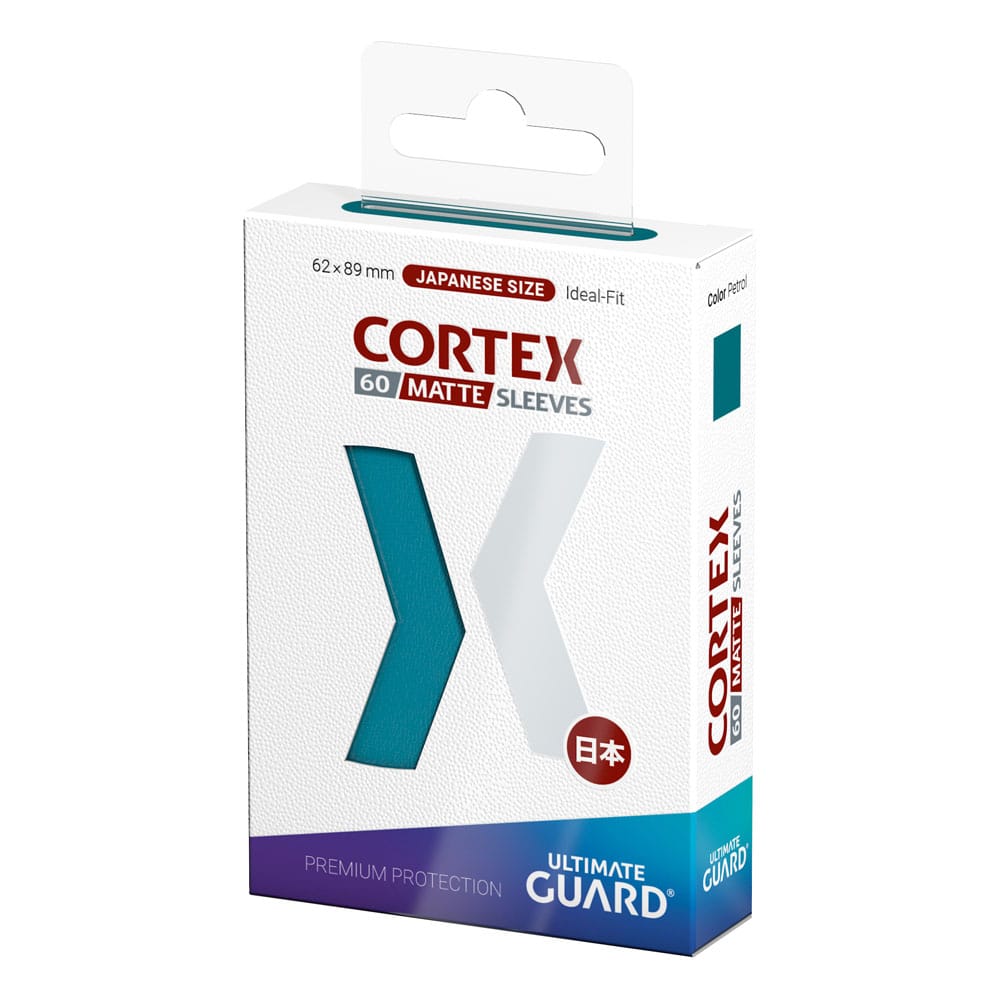 Ultimate Guard Cortex Sleeves Matte Japanese Size 60 Petrol Ultimate Guard