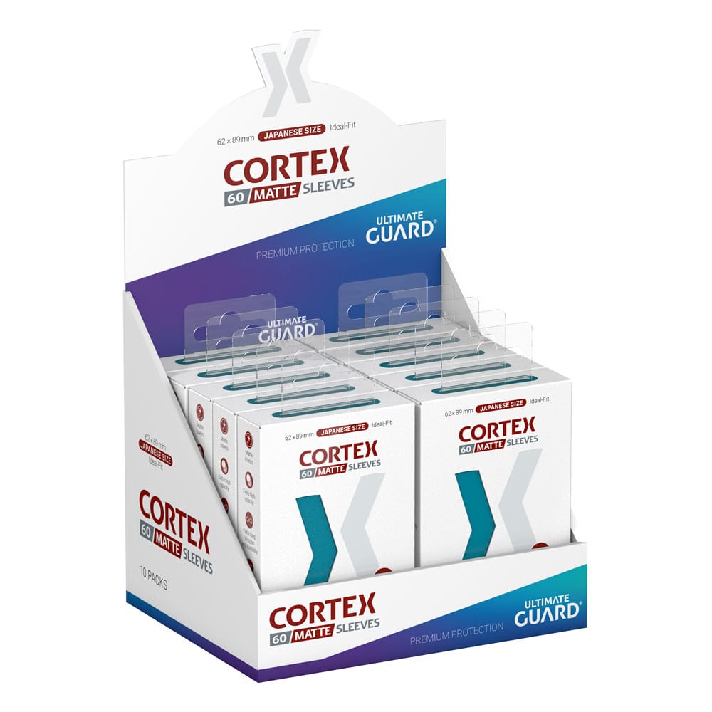 Ultimate Guard Cortex Sleeves Matte Japanese Size 60 Petrol Ultimate Guard