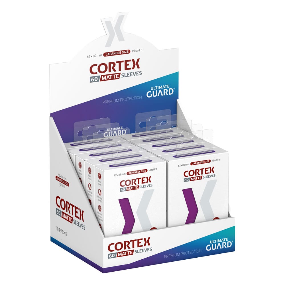 Ultimate Guard Cortex Sleeves Matte Japanese Size 60 Purple Ultimate Guard