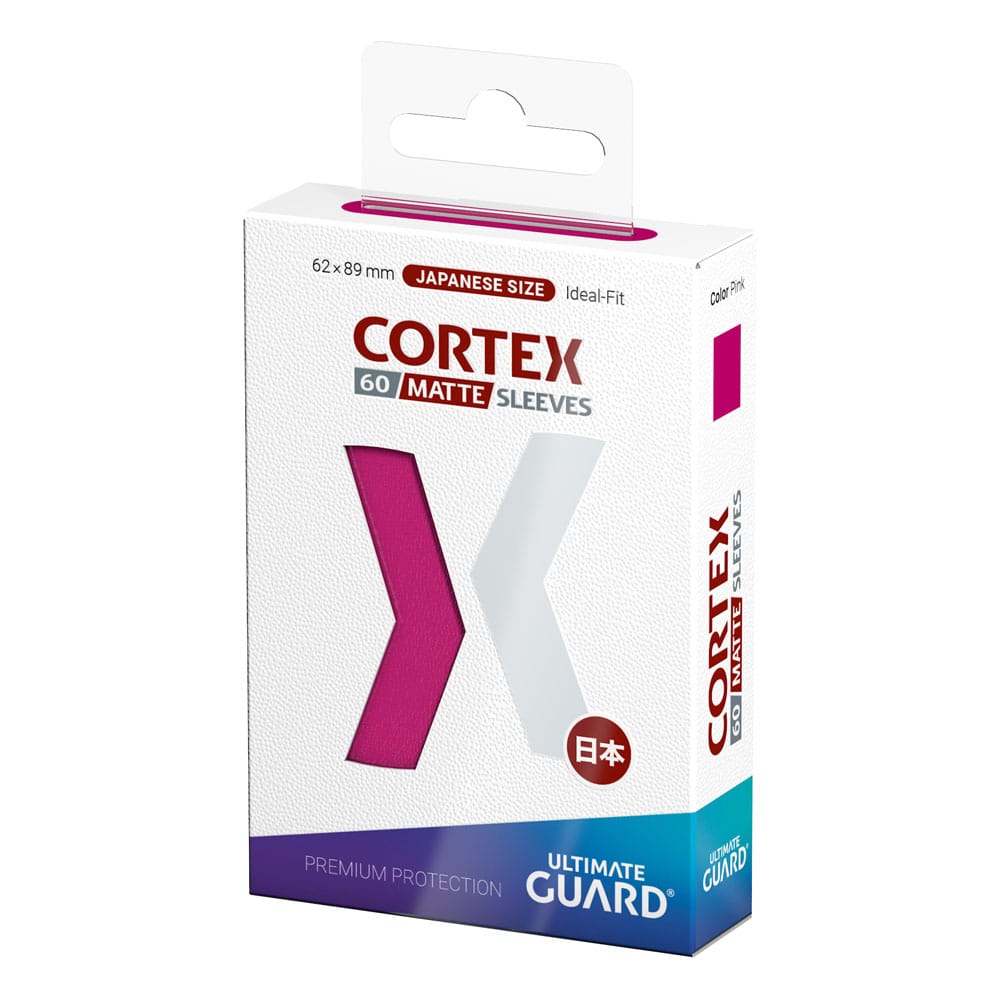 Ultimate Guard Cortex Sleeves Matte Japanese Size 60 Pink Ultimate Guard
