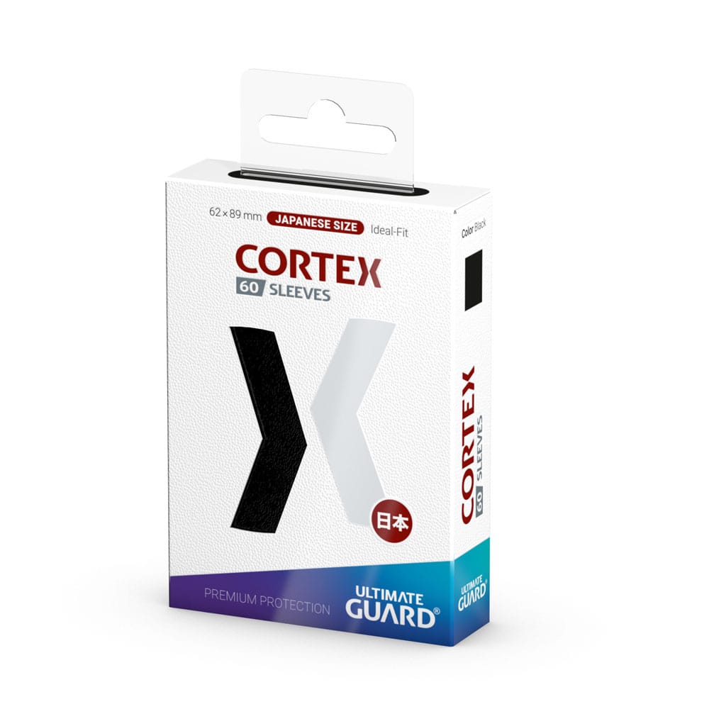 Ultimate Guard Cortex Sleeves Japanese Size 60 Black Ultimate Guard