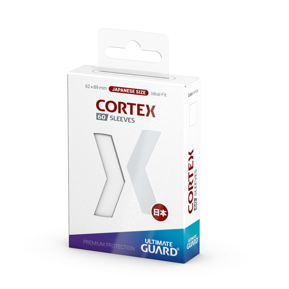 Ultimate Guard Cortex Sleeves Japanese Size 60 White Ultimate Guard