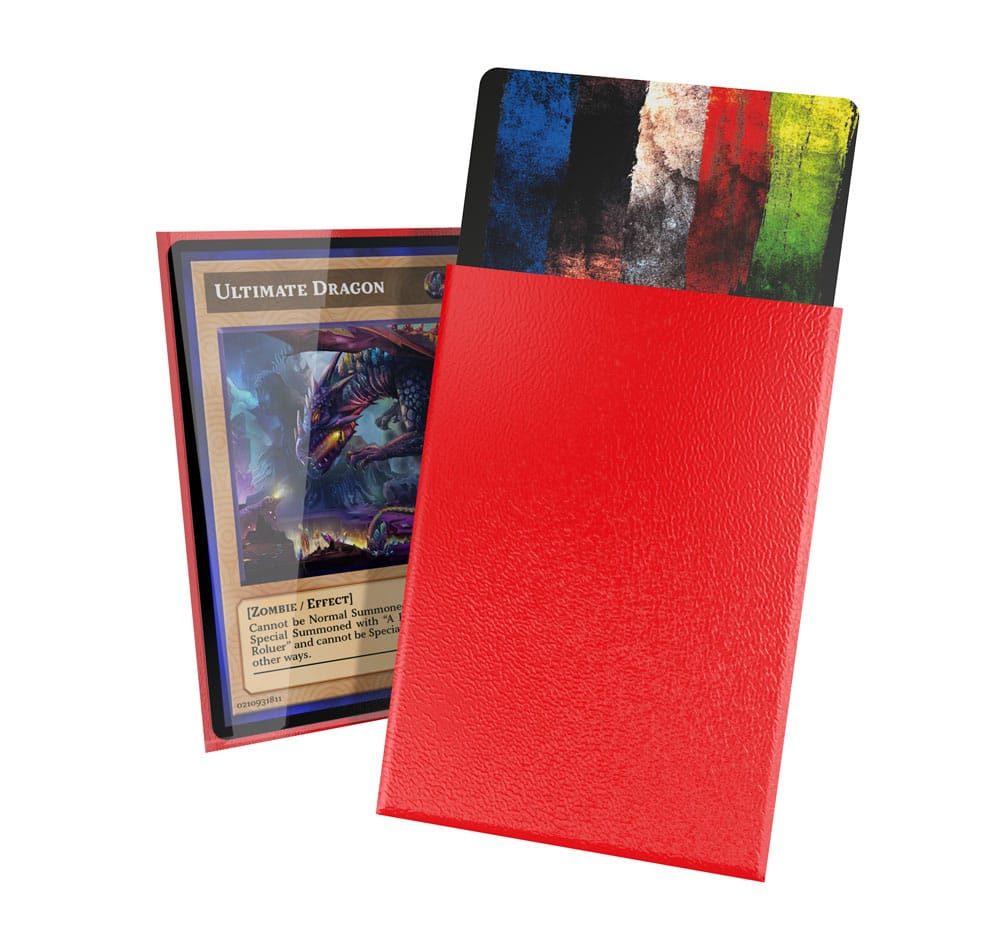 Ultimate Guard Cortex Sleeves Japanese Size 60 Red Ultimate Guard