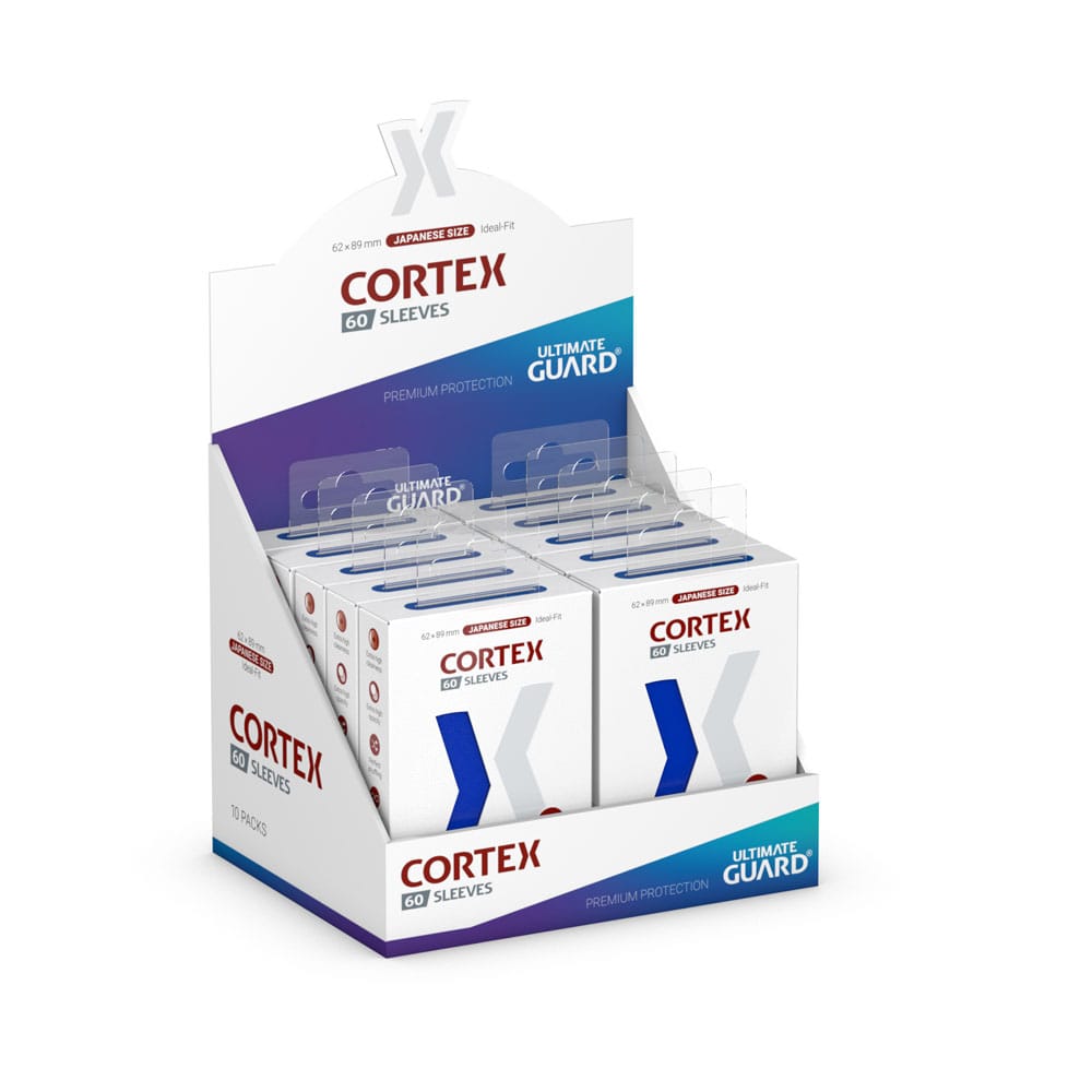 Ultimate Guard Cortex Sleeves Japanese Size 60 Blue Ultimate Guard