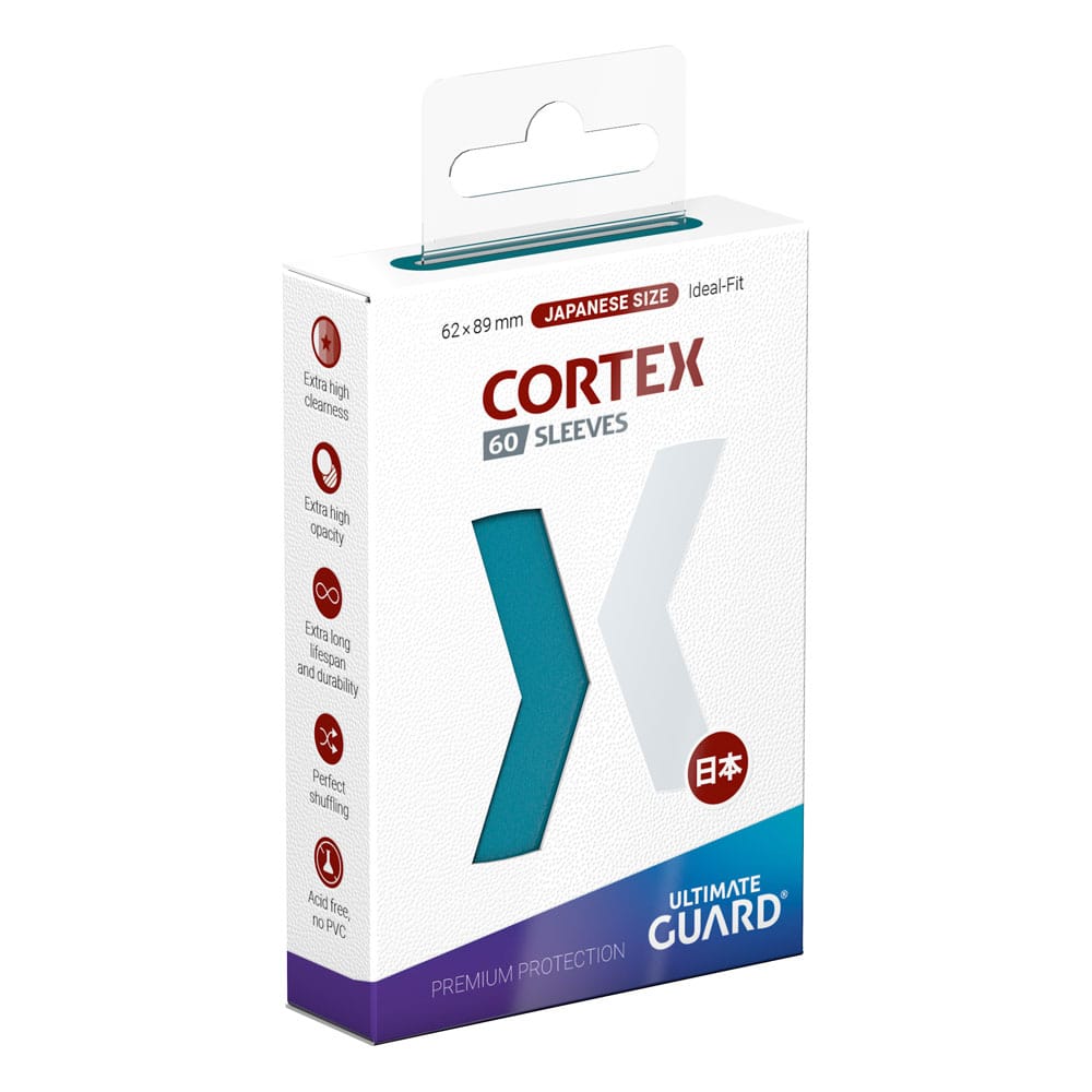 Ultimate Guard Cortex Sleeves Japanese Size 60 Petrol Ultimate Guard