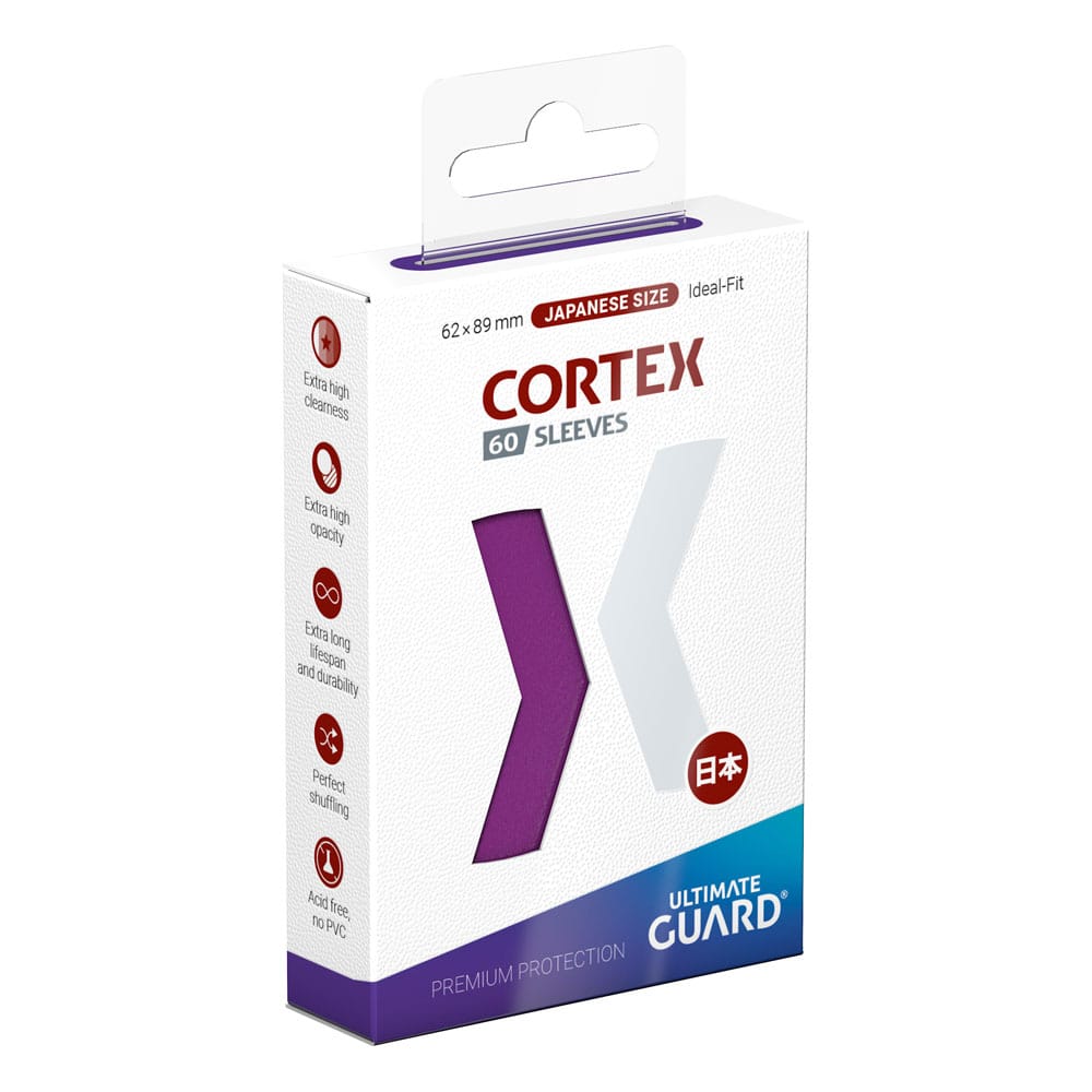 Ultimate Guard Cortex Sleeves Japanese Size 60 Purple Ultimate Guard