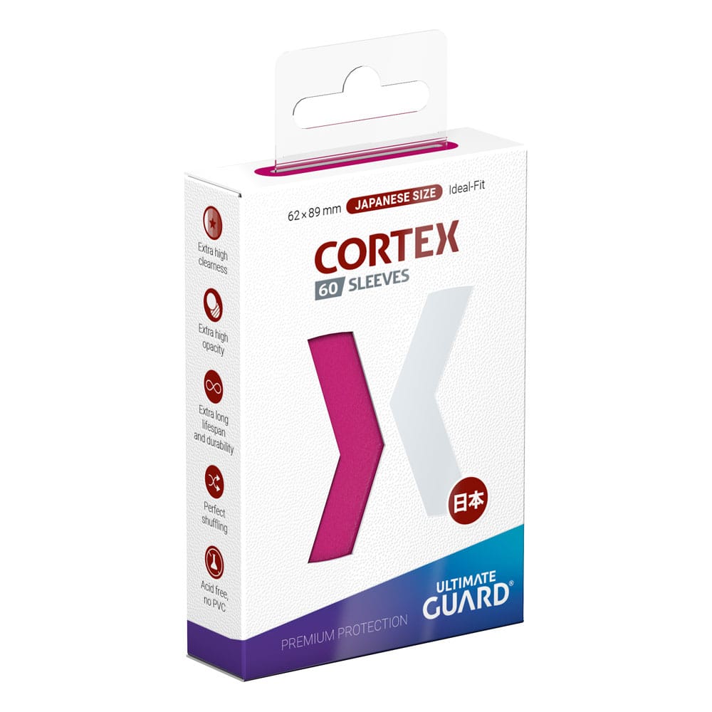 Ultimate Guard Cortex Sleeves Japanese Size 60 Pink Ultimate Guard