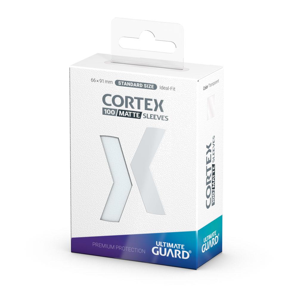 Ultimate Guard Cortex Sleeves Matte Standard Size 100 Transparent Ultimate Guard