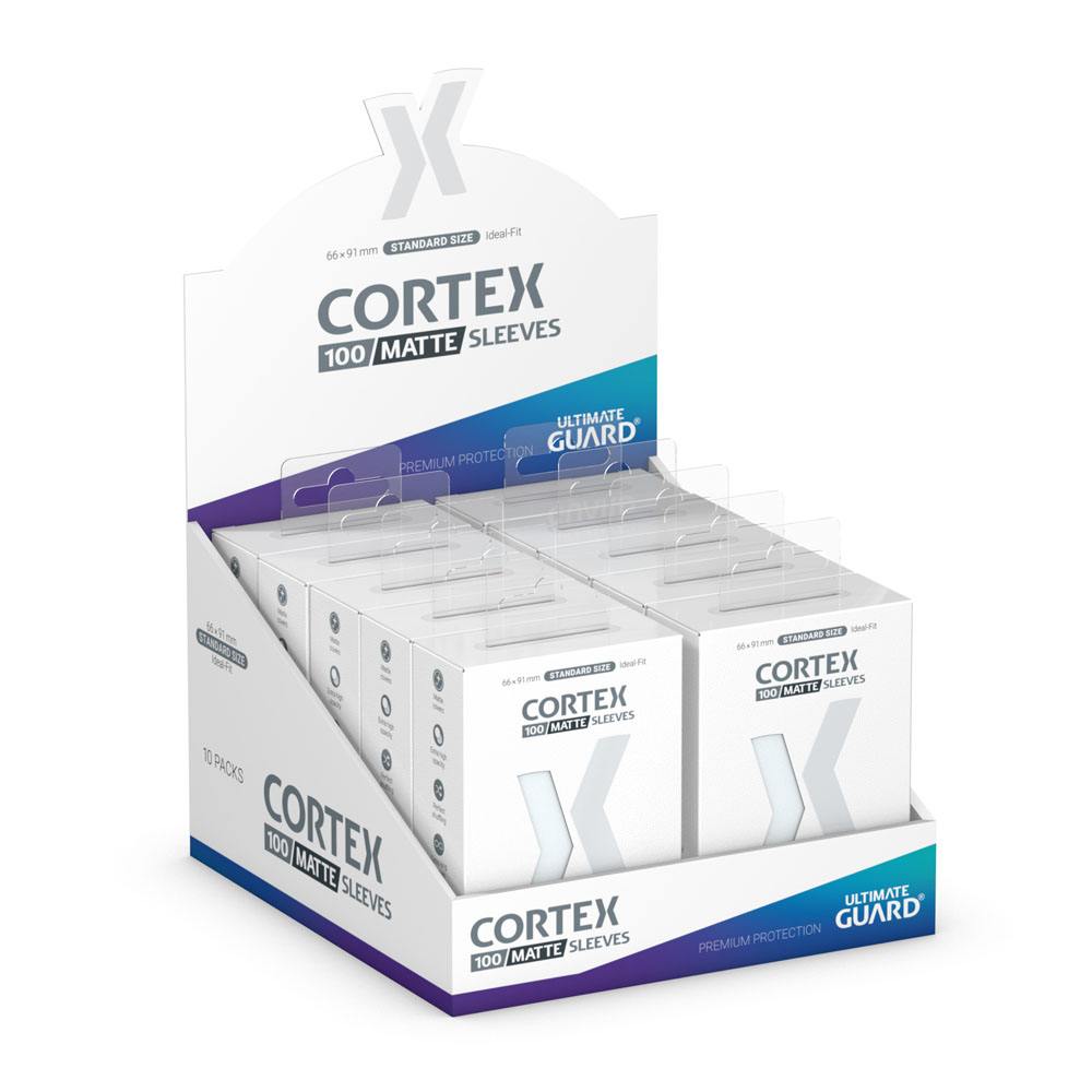 Ultimate Guard Cortex Sleeves Matte Standard Size 100 Transparent Ultimate Guard