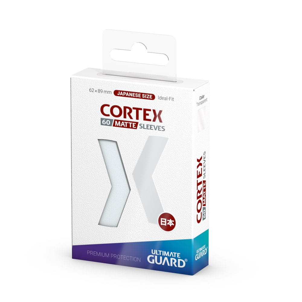 Ultimate Guard Cortex Sleeves Matte Japanese Size 60 Transparent Ultimate Guard
