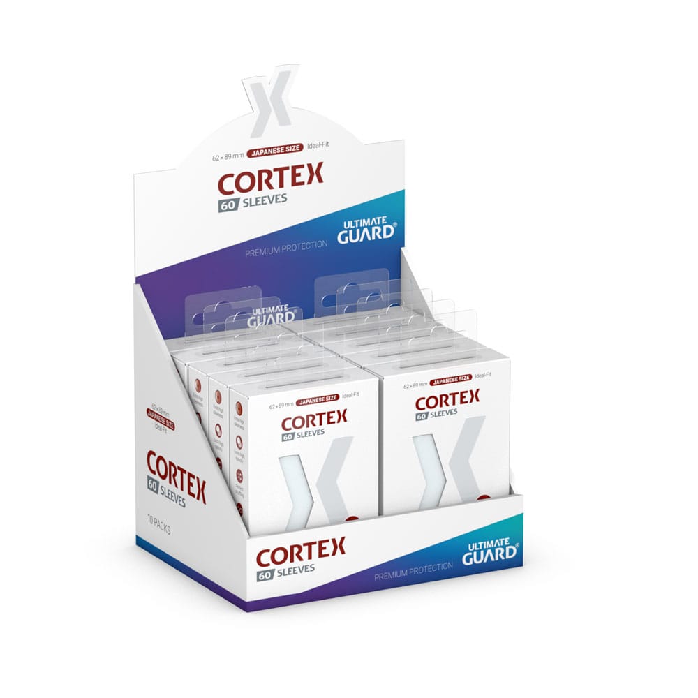 Ultimate Guard Cortex Sleeves Japanese Size 60 Transparent Ultimate Guard