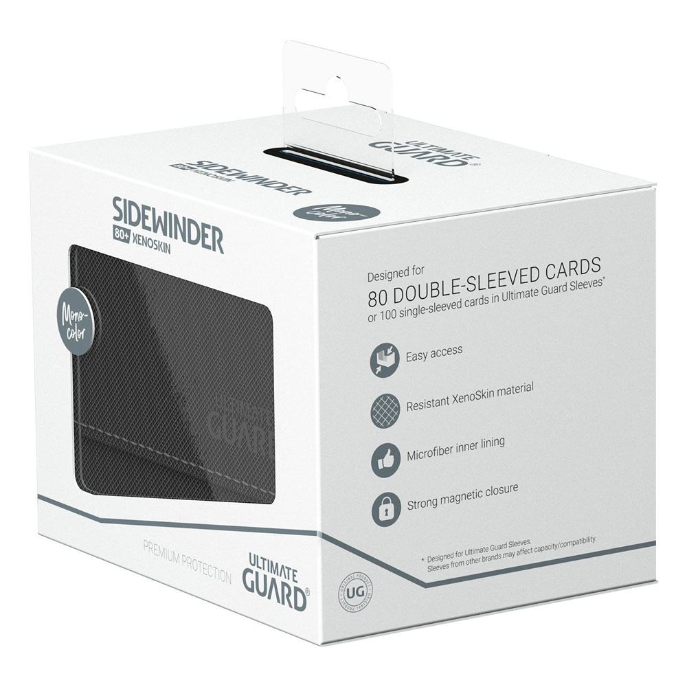 Ultimate Guard Sidewinder 80+ Xenoskin Black Ultimate Guard