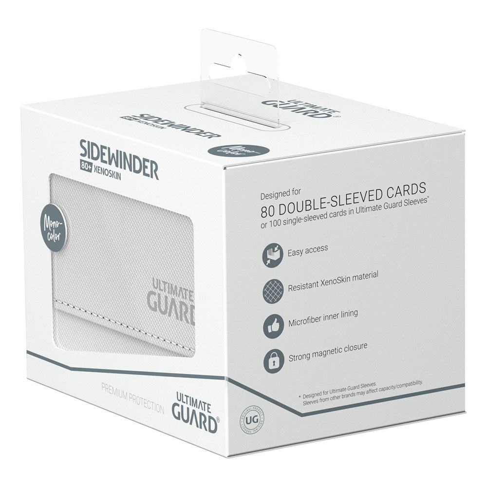 Ultimate Guard Sidewinder 80+ Xenoskin White Ultimate Guard